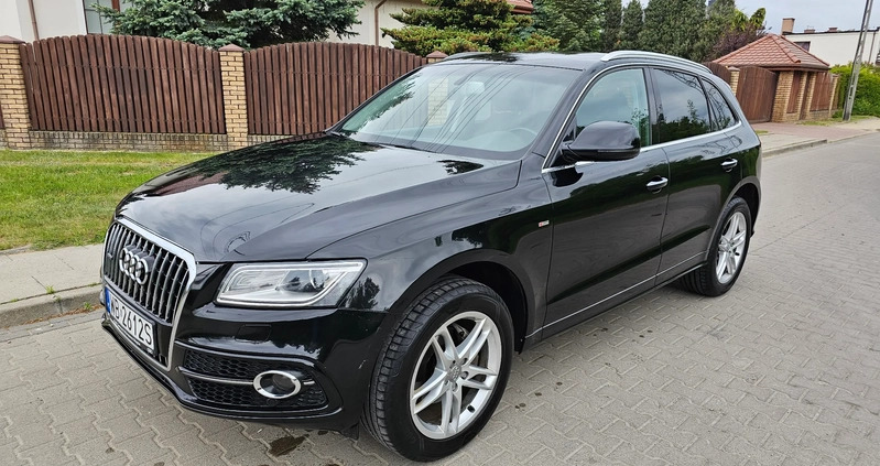 Audi Q5 cena 82900 przebieg: 218000, rok produkcji 2015 z Puszczykowo małe 742